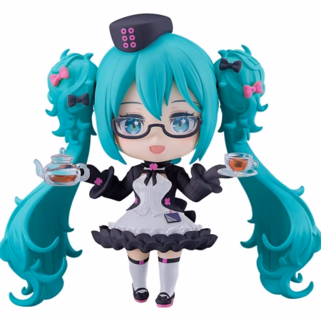 Character Vocal Series 01: Hatsune Miku Nendoroid Action Figure Hatsune Miku: Glasses x Café Ver. 10 cm — Hatsune Miku — by Good Smile Company