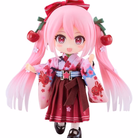 Character Vocal Series 01: Hatsune Miku Nendoroid Doll Sakura Miku: Hirohako 2025 Ver. (Hirosaki) by Good Smile Company - Hatsune Miku