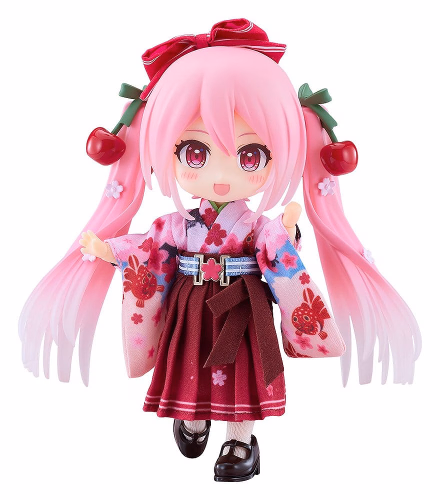 Character Vocal Series 01: Hatsune Miku Nendoroid Doll Sakura Miku: Hirohako 2025 Ver. (Hirosaki) by Good Smile Company - Hatsune Miku
