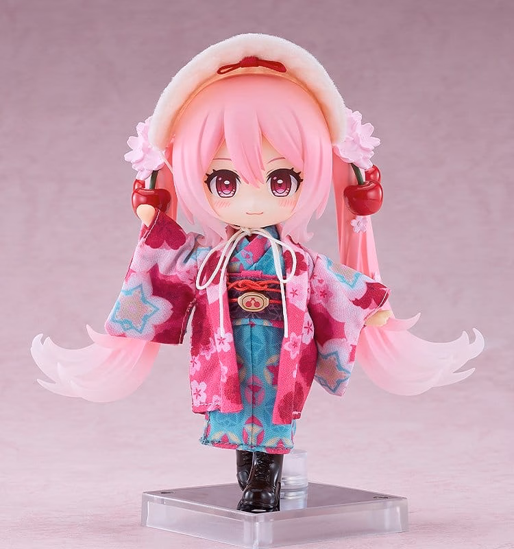 Character Vocal Series 01: Hatsune Miku Nendoroid Doll Sakura Miku: Hirohako 2025 Ver. (Hakodate) by Good Smile Company - Hatsune Miku