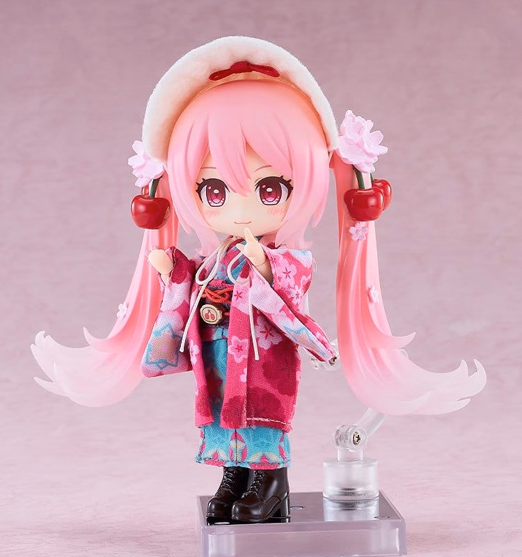 Character Vocal Series 01: Hatsune Miku Nendoroid Doll Sakura Miku: Hirohako 2025 Ver. (Hakodate) by Good Smile Company - Hatsune Miku