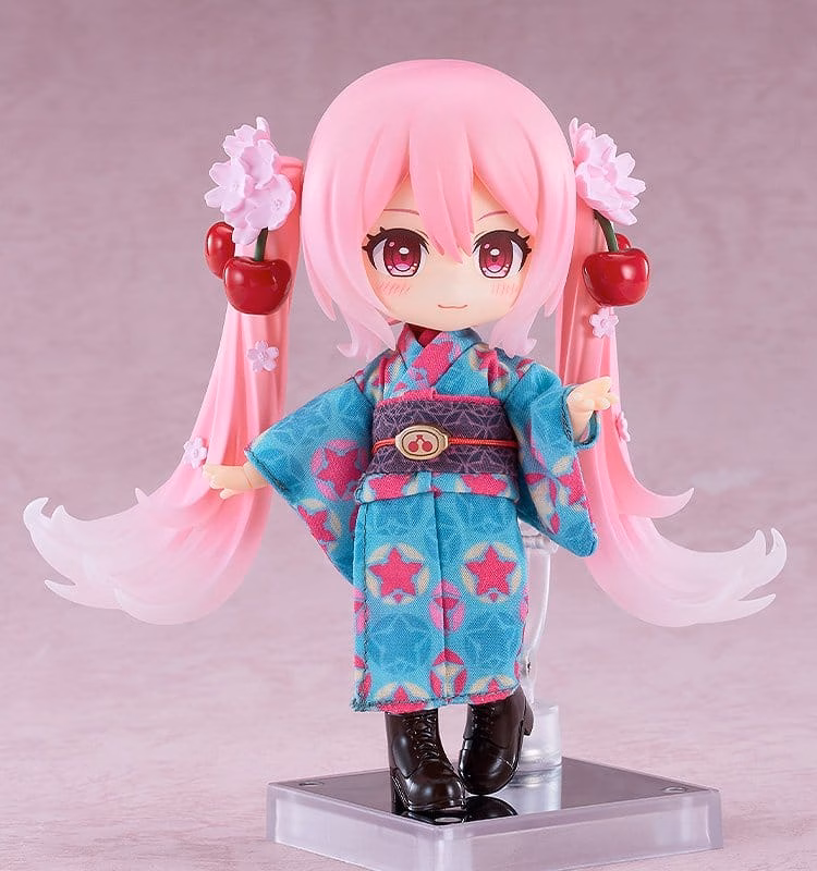 Character Vocal Series 01: Hatsune Miku Nendoroid Doll Sakura Miku: Hirohako 2025 Ver. (Hakodate) by Good Smile Company - Hatsune Miku