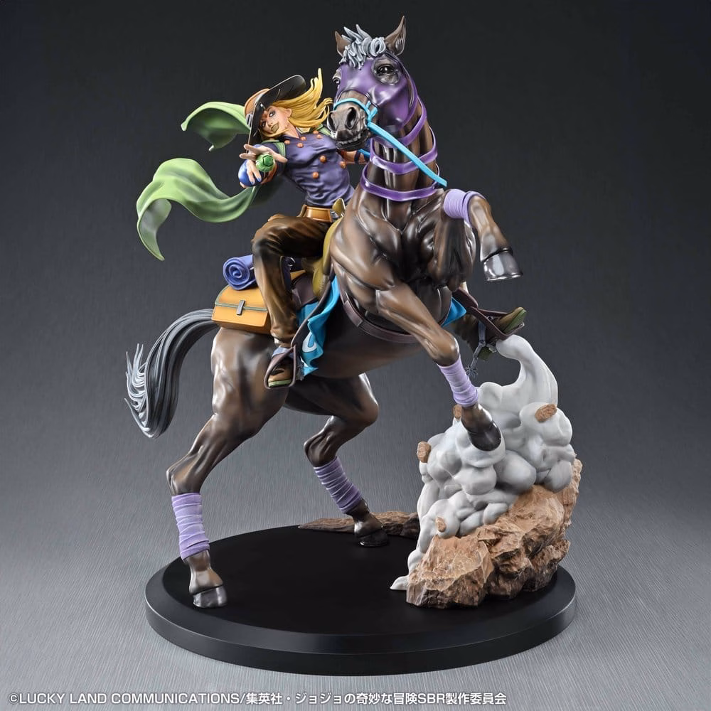 JoJo's Bizarre Adventure: Steel Ball Run Figure Gyro Zeppeli & Valkyrie 31 cm by Medicos Entertainment - JoJo´s Bizarre Adventure
