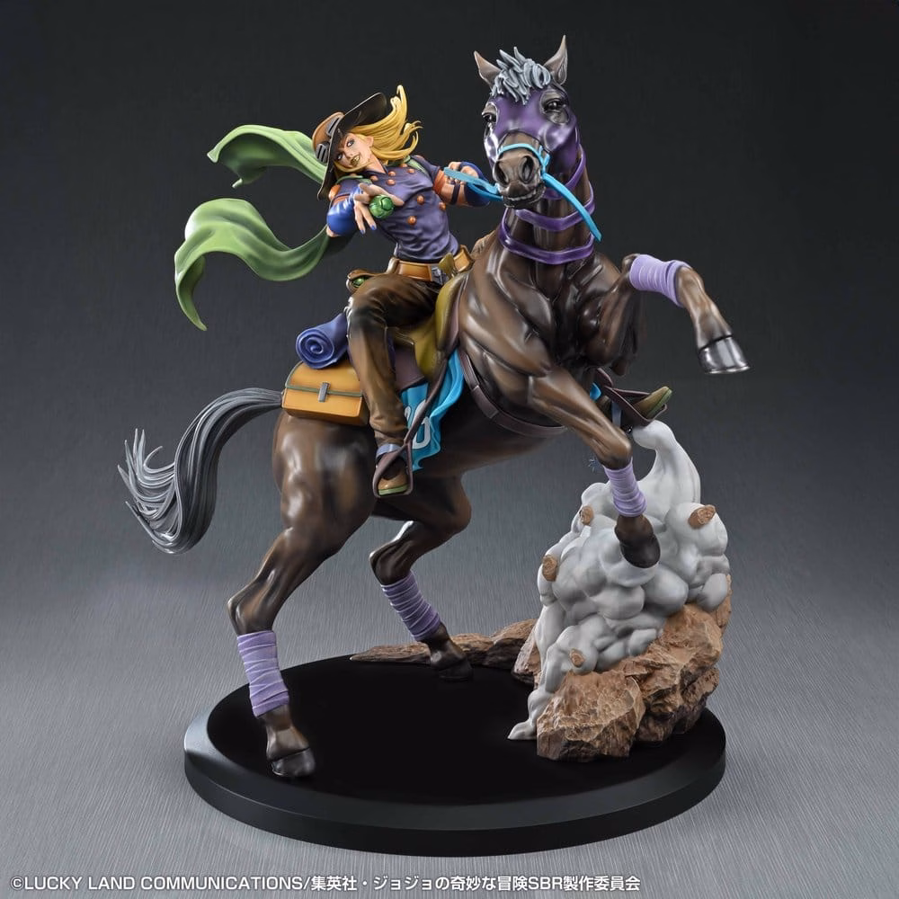 JoJo's Bizarre Adventure: Steel Ball Run Figure Gyro Zeppeli & Valkyrie 31 cm by Medicos Entertainment - JoJo´s Bizarre Adventure
