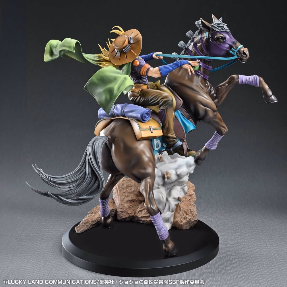JoJo's Bizarre Adventure: Steel Ball Run Figure Gyro Zeppeli & Valkyrie 31 cm by Medicos Entertainment - JoJo´s Bizarre Adventure