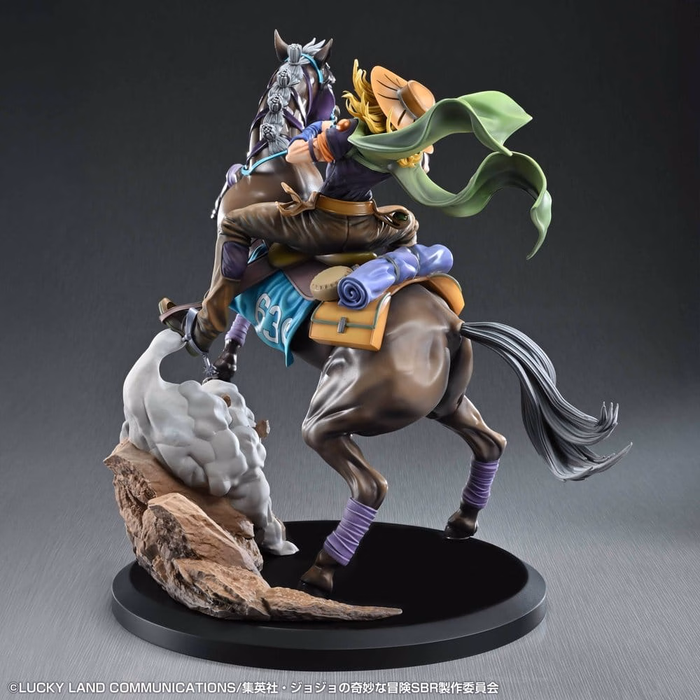JoJo's Bizarre Adventure: Steel Ball Run Figure Gyro Zeppeli & Valkyrie 31 cm by Medicos Entertainment - JoJo´s Bizarre Adventure