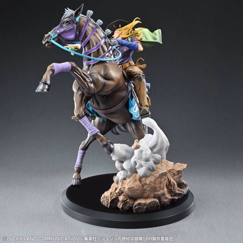 JoJo's Bizarre Adventure: Steel Ball Run Figure Gyro Zeppeli & Valkyrie 31 cm by Medicos Entertainment - JoJo´s Bizarre Adventure