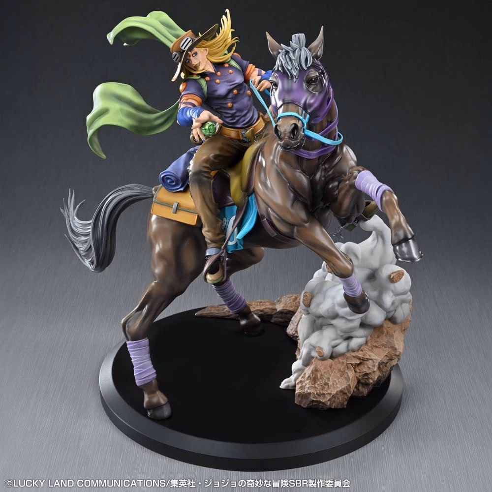 JoJo's Bizarre Adventure: Steel Ball Run Figure Gyro Zeppeli & Valkyrie 31 cm by Medicos Entertainment - JoJo´s Bizarre Adventure