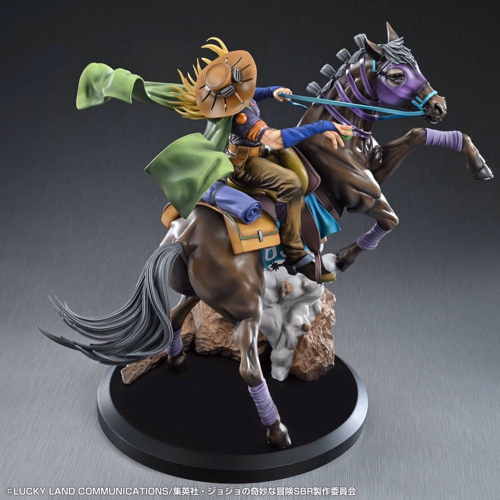 JoJo's Bizarre Adventure: Steel Ball Run Figure Gyro Zeppeli & Valkyrie 31 cm by Medicos Entertainment - JoJo´s Bizarre Adventure