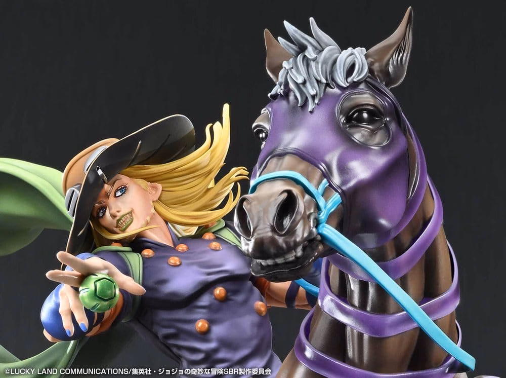 JoJo's Bizarre Adventure: Steel Ball Run Figure Gyro Zeppeli & Valkyrie 31 cm by Medicos Entertainment - JoJo´s Bizarre Adventure