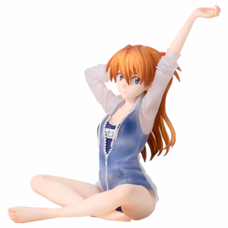 Rebuild of Evangelion Yumemirize PVC Figure Asuka Shikinami Langley School Swimsuit Ver. 16 cm by Sega - Rebuild of Evangelion