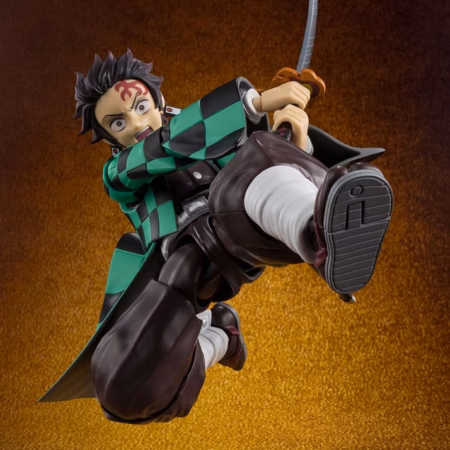 Demon Slayer: Kimetsu no Yaiba S.H. Figuarts Action Figure Tanjiro Kamado The Final Battle in the Infinity Castle 14 cm by Bandai Tamashii Nations - Demon Slayer