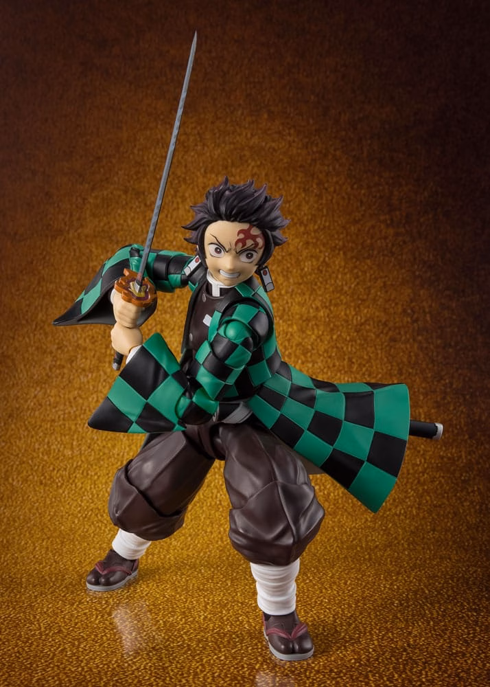 Demon Slayer: Kimetsu no Yaiba S.H. Figuarts Action Figure Tanjiro Kamado The Final Battle in the Infinity Castle 14 cm by Bandai Tamashii Nations - Demon Slayer