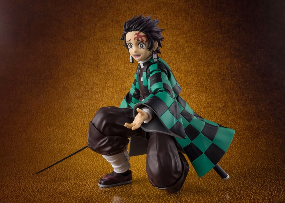 Demon Slayer: Kimetsu no Yaiba S.H. Figuarts Action Figure Tanjiro Kamado The Final Battle in the Infinity Castle 14 cm by Bandai Tamashii Nations - Demon Slayer