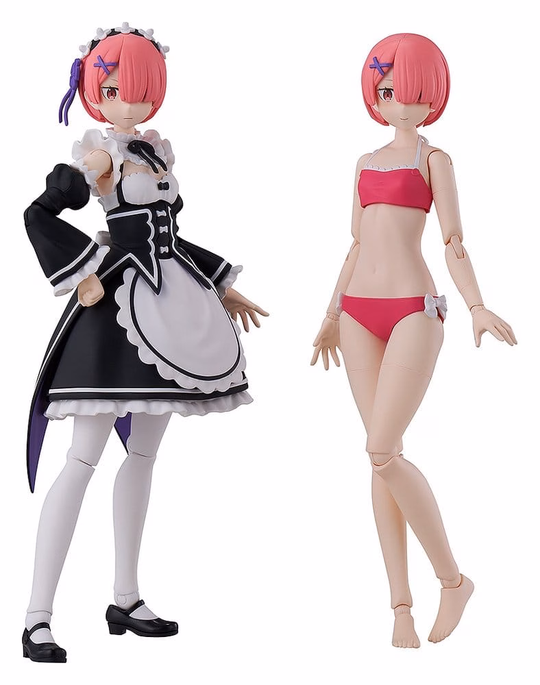 Re:ZERO -Starting Life in Another World- Kadokawa Plastic Model Series Plastic Model Kit Ram DX Ver. 16 cm by Kadokawa - Re