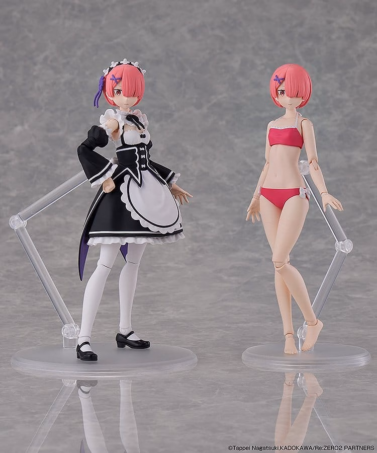 Re:ZERO -Starting Life in Another World- Kadokawa Plastic Model Series Plastic Model Kit Ram DX Ver. 16 cm by Kadokawa - Re