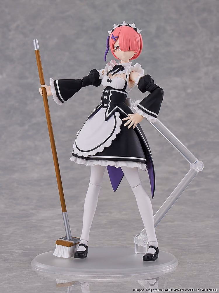 Re:ZERO -Starting Life in Another World- Kadokawa Plastic Model Series Plastic Model Kit Ram DX Ver. 16 cm by Kadokawa - Re