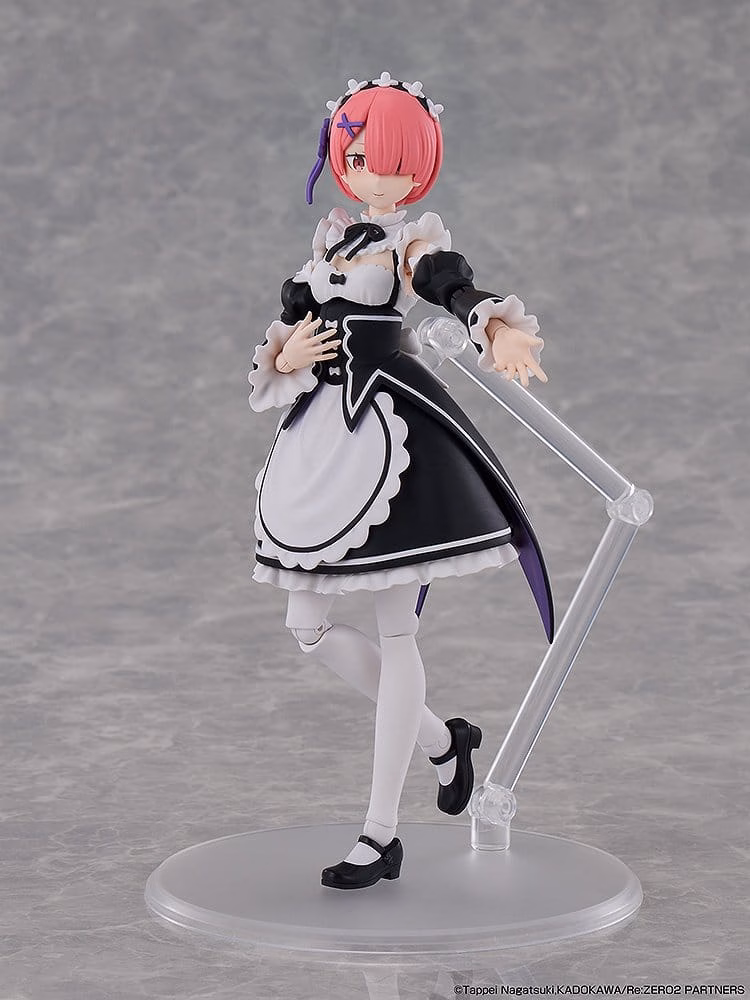 Re:ZERO -Starting Life in Another World- Kadokawa Plastic Model Series Plastic Model Kit Ram DX Ver. 16 cm by Kadokawa - Re