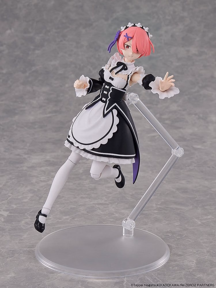 Re:ZERO -Starting Life in Another World- Kadokawa Plastic Model Series Plastic Model Kit Ram DX Ver. 16 cm by Kadokawa - Re