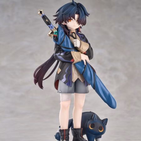 Honkai: Star Rail Rise Up+ Chibi Cat Series Chibi Figure Blade Ver. 19 cm by Ribose - Honkai