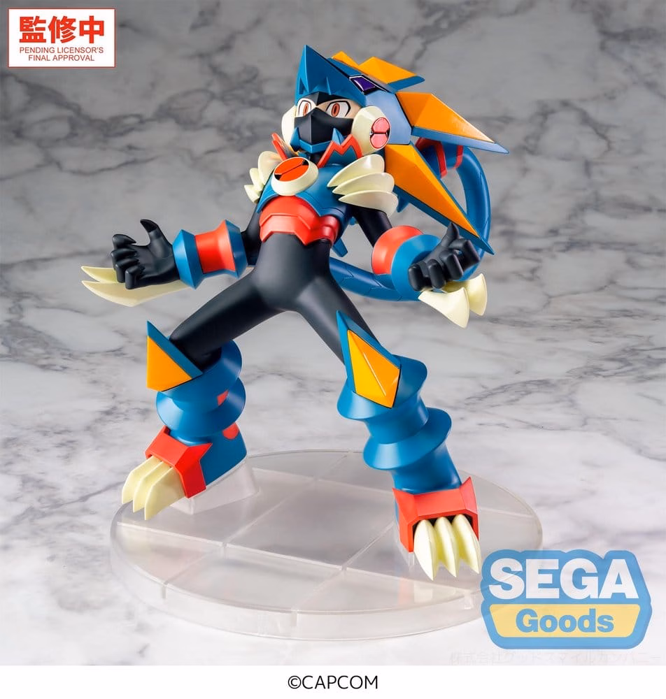 Mega Man Battle Network Luminasta PVC Figure Mega Man Gregar Beast 17 cm by Sega - Mega Man