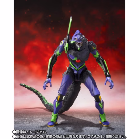 Evangelion S.H.MonsterArts Action Figure Test Type-01 "G" Awakening Form 15 cm by Bandai Tamashii Nations - Evangelion