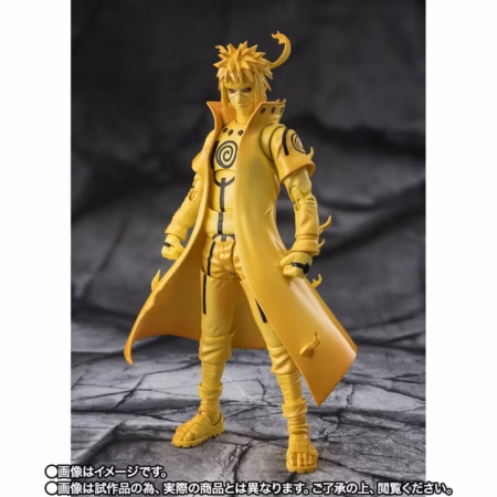 Naruto S.H.Figuarts Action Figure Minato Namikaze (Kurama Link Mode) -Bond of Light That Shatters Darkness- 15 cm by Bandai Tamashii Nations - Naruto
