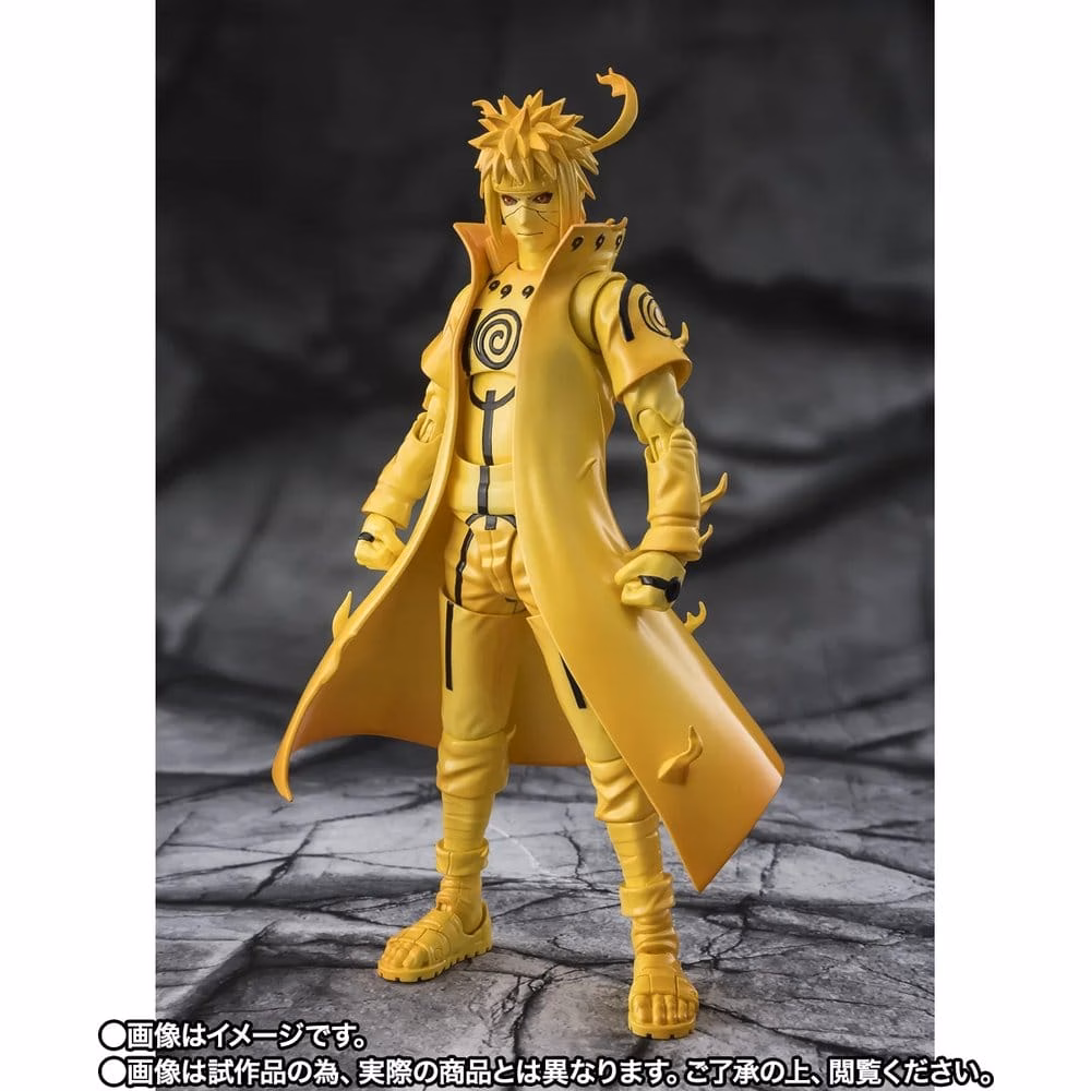 Naruto S.H.Figuarts Action Figure Minato Namikaze (Kurama Link Mode) -Bond of Light That Shatters Darkness- 15 cm by Bandai Tamashii Nations - Naruto