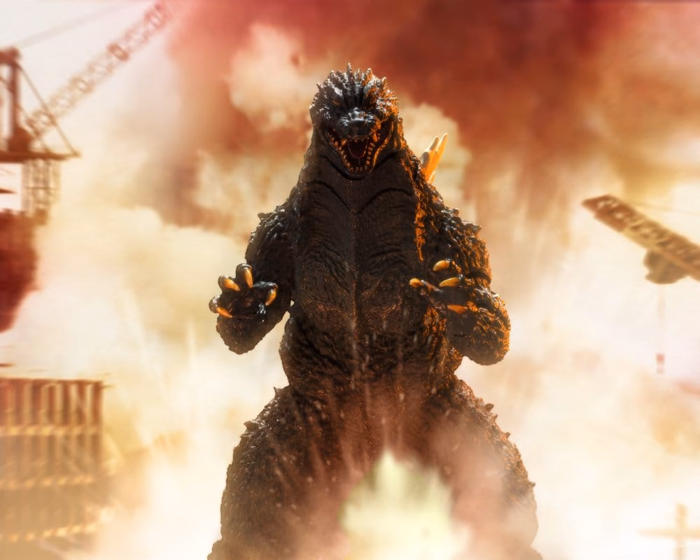 Godzilla (2003) S.H.MonsterArts Action Figure Godzilla 16 cm by Bandai Tamashii Nations - Godzilla