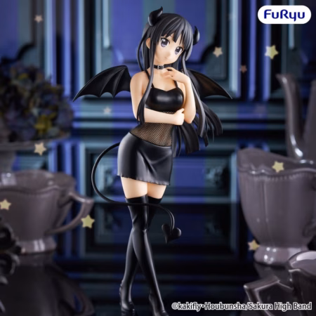K-ON! BiCute Dark PVC Figure Mio Akiyama 24 cm by Furyu - K-On!