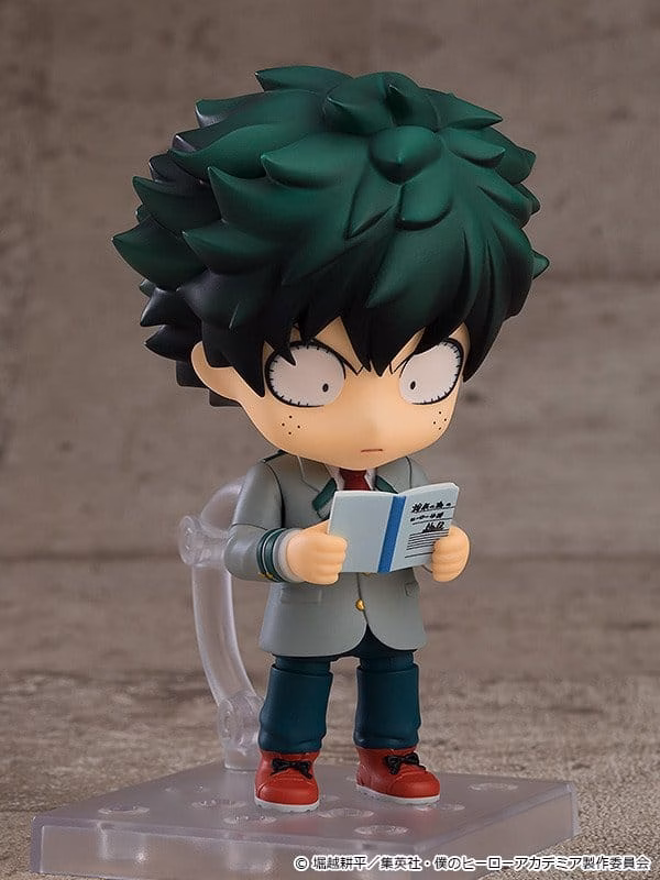 My Hero Academia Nendoroid Action Figure Izuku Midoriya: U.A. School Uniform Ver. 10cm by Good Smile Company - My Hero Academia
