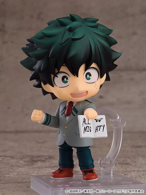 My Hero Academia Nendoroid Action Figure Izuku Midoriya: U.A. School Uniform Ver. 10cm by Good Smile Company - My Hero Academia
