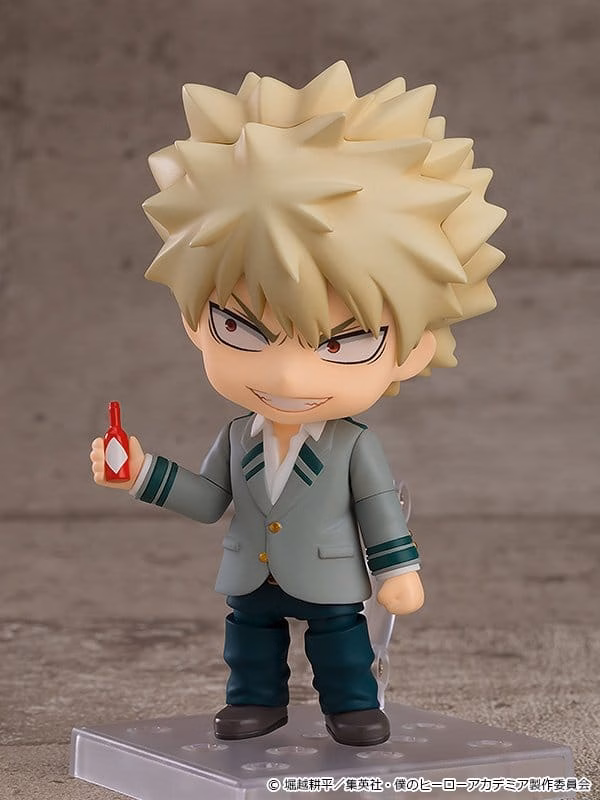 My Hero Academia Nendoroid Action Figure Katsuki Bakugo: U.A. School Uniform Ver. 10cm by Good Smile Company - My Hero Academia