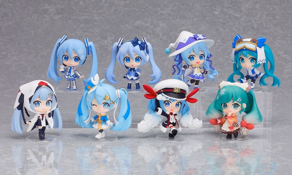 Character Vocal Series 01: Hatsune Miku Mini Figures Snow Miku All Stars Collection Vol. 1 8 cm Blind Box Assortment (8) by Good Smile Company - Hatsune Miku