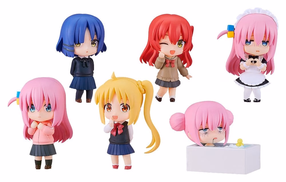 Bocchi the Rock! Nendoroid Surprise Action Figure 7 cm Blind Box Assortment (6) by Good Smile Company - Bocchi the Rock!