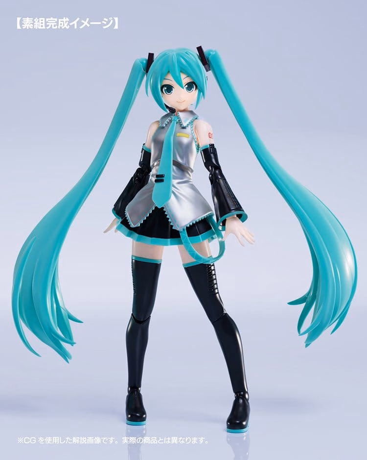 Character Vocal Series 01: Hatsune Miku Plamatea Plastic Model Kit Hatsune Miku 15 cm by Good Smile Company - Hatsune Miku