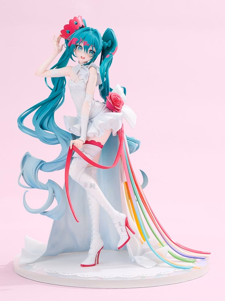 Hatsune Miku GT Project G.S. Collection PVC Figure 1/7 Racing Miku 15th "Rhapsody" 2010-2025 27 cm by Good Smile Racing - Hatsune Miku