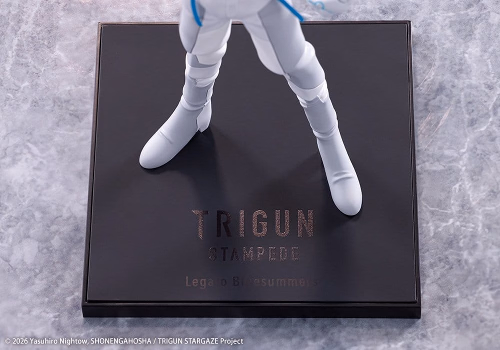 Trigun Oshi Works PVC Figure 1/8 Legato Bluesummers 24 cm by Kotobukiya - Trigun