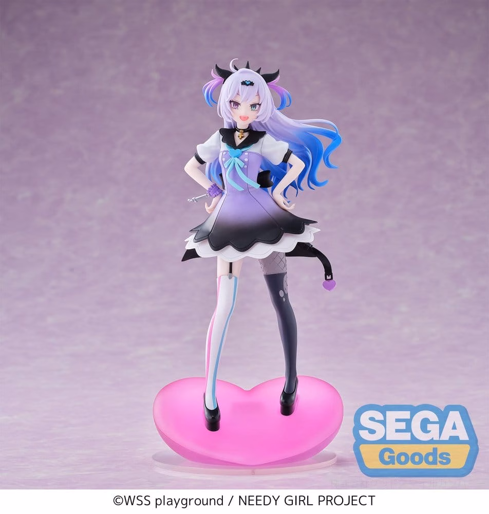 Needy Girl Overdose XStellar PVC Figure PURPLE LOLLIPOP 20 cm by Sega - Needy Girl Overdose