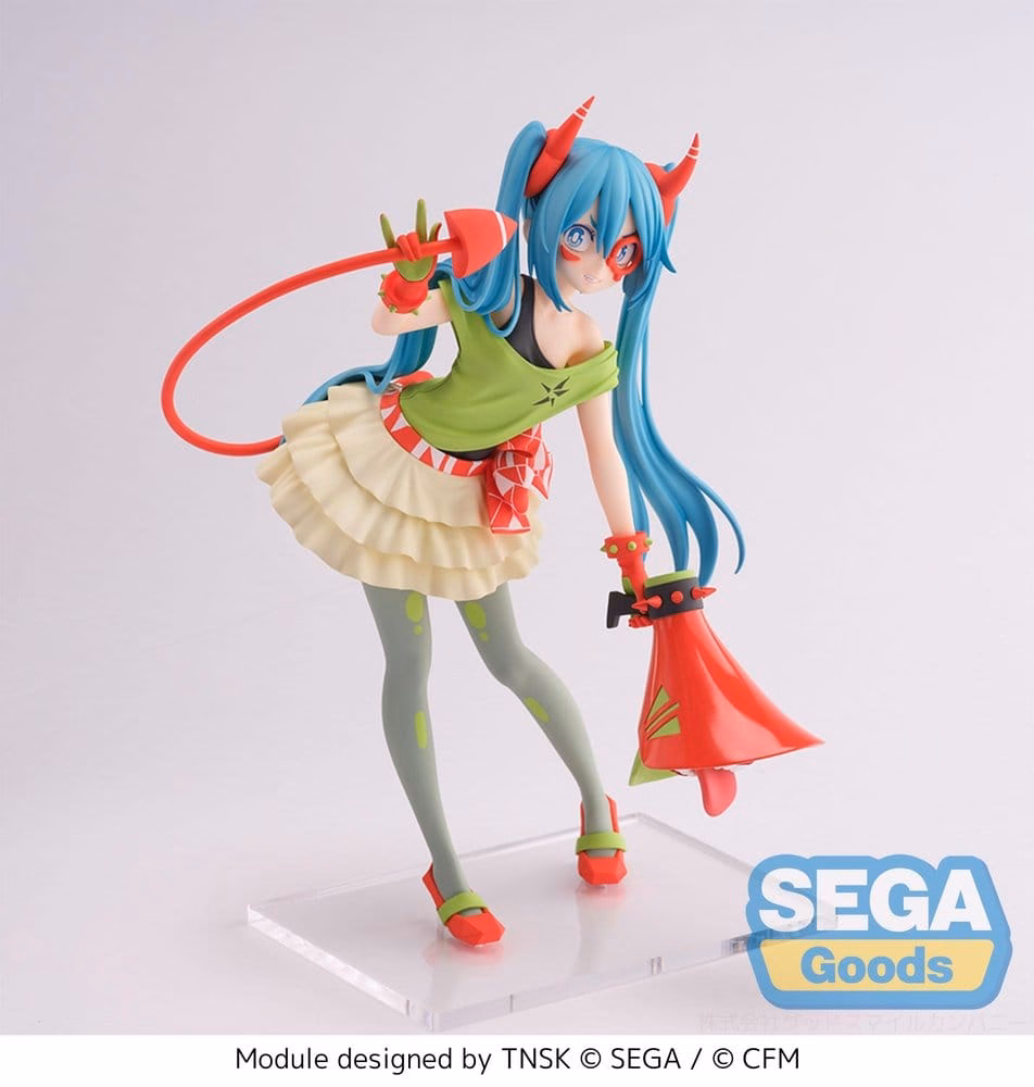Hatsune Miku Project DIVA X FIGURIZMa PVC Figure Hatsune Miku DE:MONSTAR T.R. 22 cm by Sega - Hatsune Miku