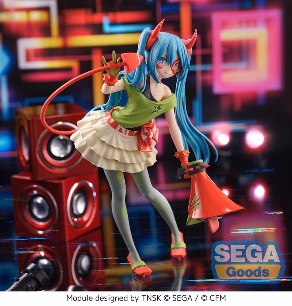 Hatsune Miku Project DIVA X FIGURIZMa PVC Figure Hatsune Miku DE:MONSTAR T.R. 22 cm by Sega - Hatsune Miku