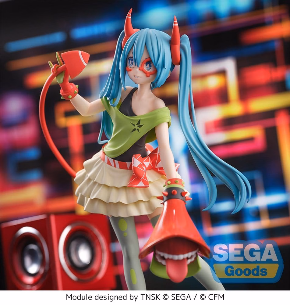 Hatsune Miku Project DIVA X FIGURIZMa PVC Figure Hatsune Miku DE:MONSTAR T.R. 22 cm by Sega - Hatsune Miku