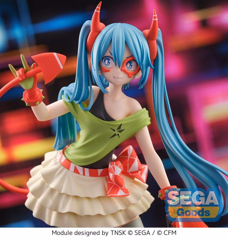 Hatsune Miku Project DIVA X FIGURIZMa PVC Figure Hatsune Miku DE:MONSTAR T.R. 22 cm by Sega - Hatsune Miku