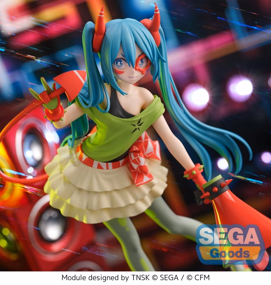 Hatsune Miku Project DIVA X FIGURIZMa PVC Figure Hatsune Miku DE:MONSTAR T.R. 22 cm by Sega - Hatsune Miku