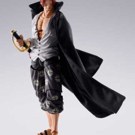 One Piece S.H.Figuarts Action Figure Shanks -Marineford- 17 cm by Bandai Tamashii Nations - One Piece