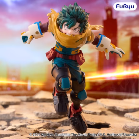My Hero Academia: You're Next Muchute Figure PVC Figure Izuku Midoriya 16 cm by Furyu - My Hero Academia