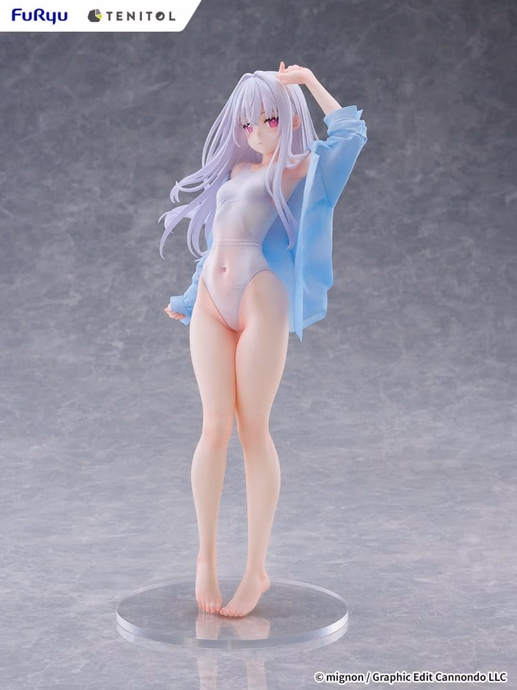 Mignon Works Tenitol Tall PVC Figure Shiro Swimsuit Ver. 30 cm by Furyu - nan