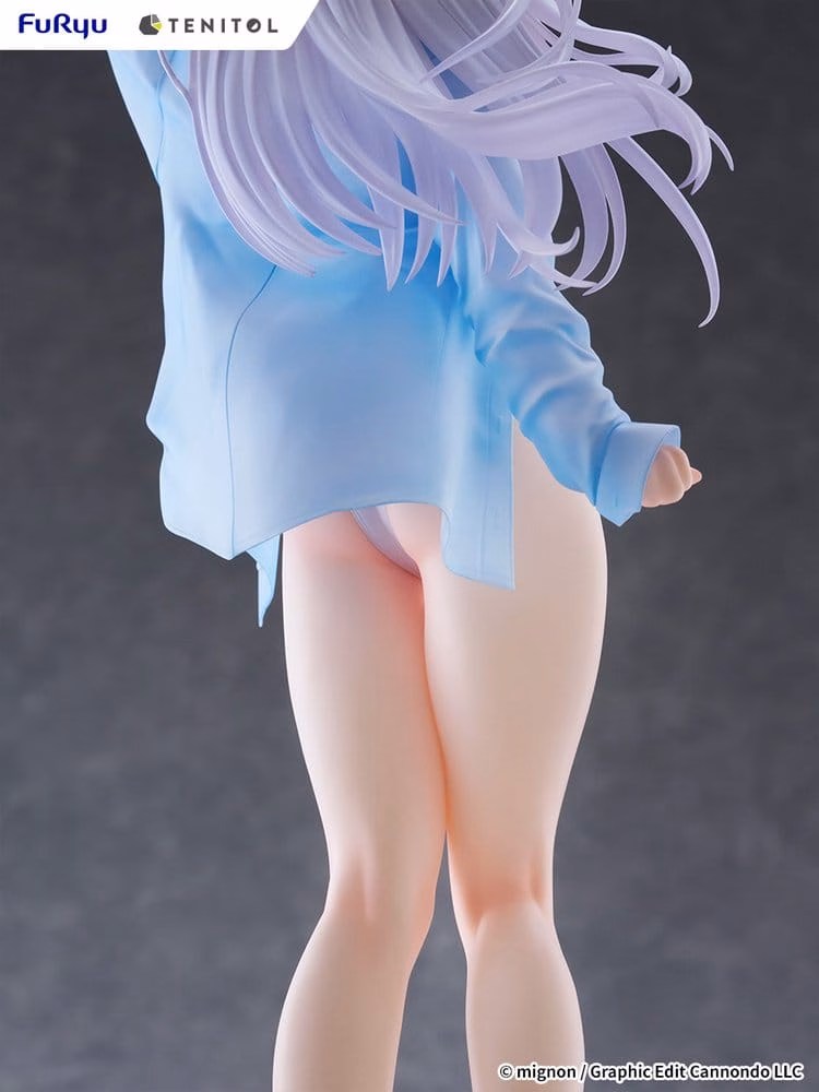 Mignon Works Tenitol Tall PVC Figure Shiro Swimsuit Ver. 30 cm by Furyu - nan