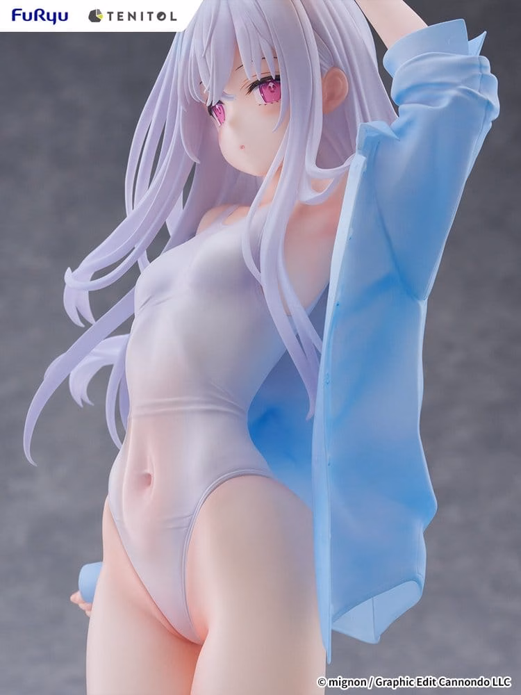 Mignon Works Tenitol Tall PVC Figure Shiro Swimsuit Ver. 30 cm by Furyu - nan