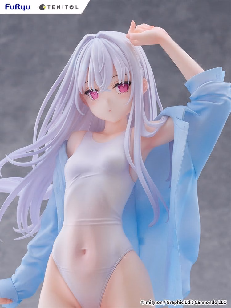 Mignon Works Tenitol Tall PVC Figure Shiro Swimsuit Ver. 30 cm by Furyu - nan